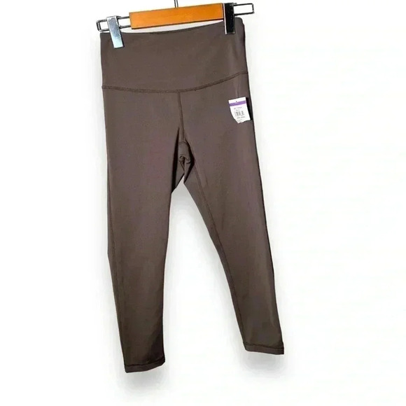 NWT Zella Nordstrom Taupe Leggings  XS - Picture 1 of 5